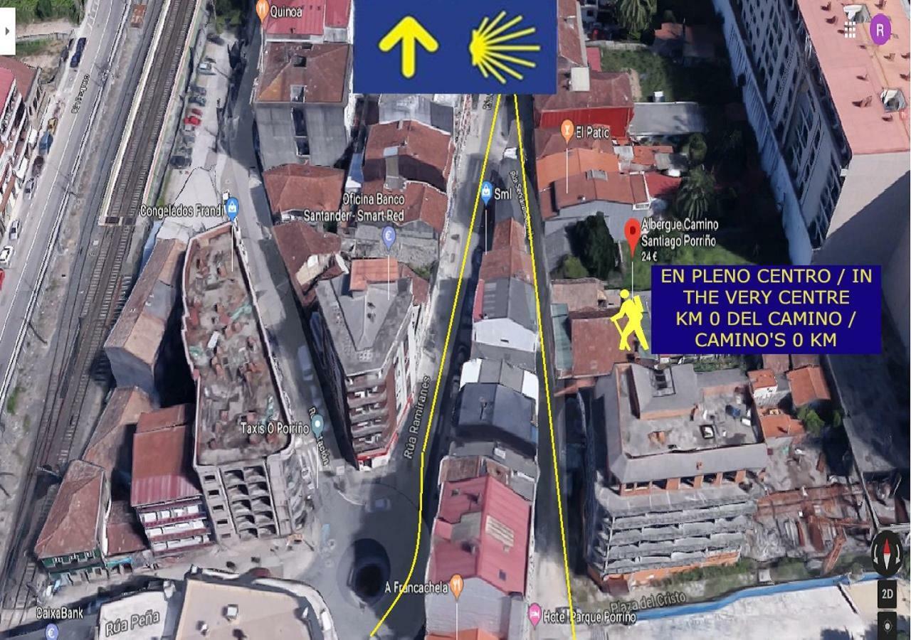 Albergue -Wifi- O Apartamento -No Wifi- Camino Santiago Porrino - En Pleno Centro - City Centre Eksteriør billede